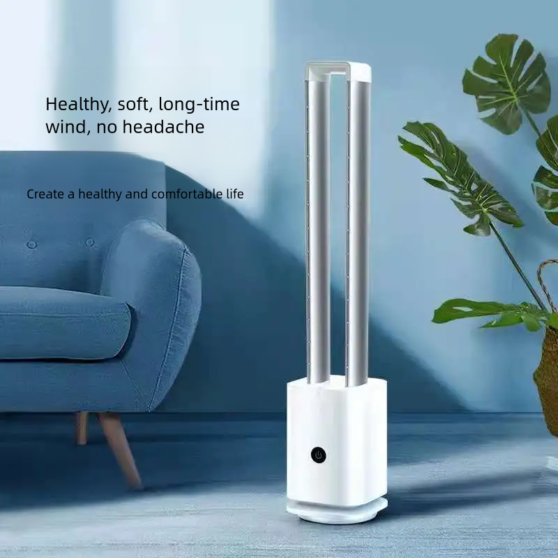 Smart tower floor fan