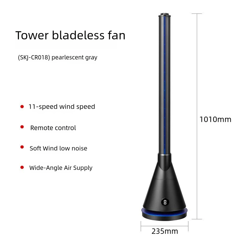Tower bladeless fan