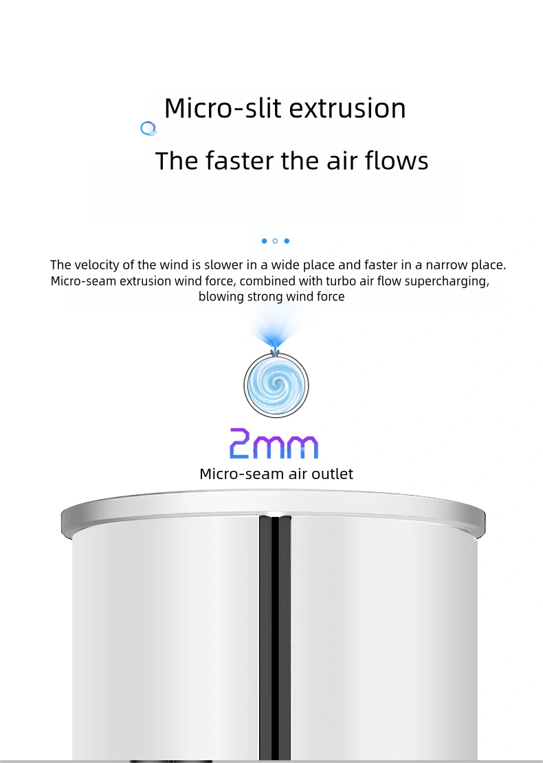 Tower bladeless fan
