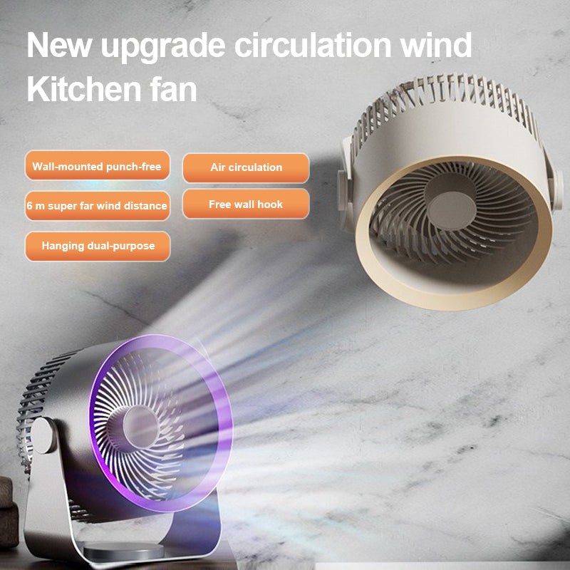 Desktop wall fan