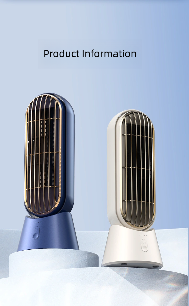 Vertical bladeless silent fan