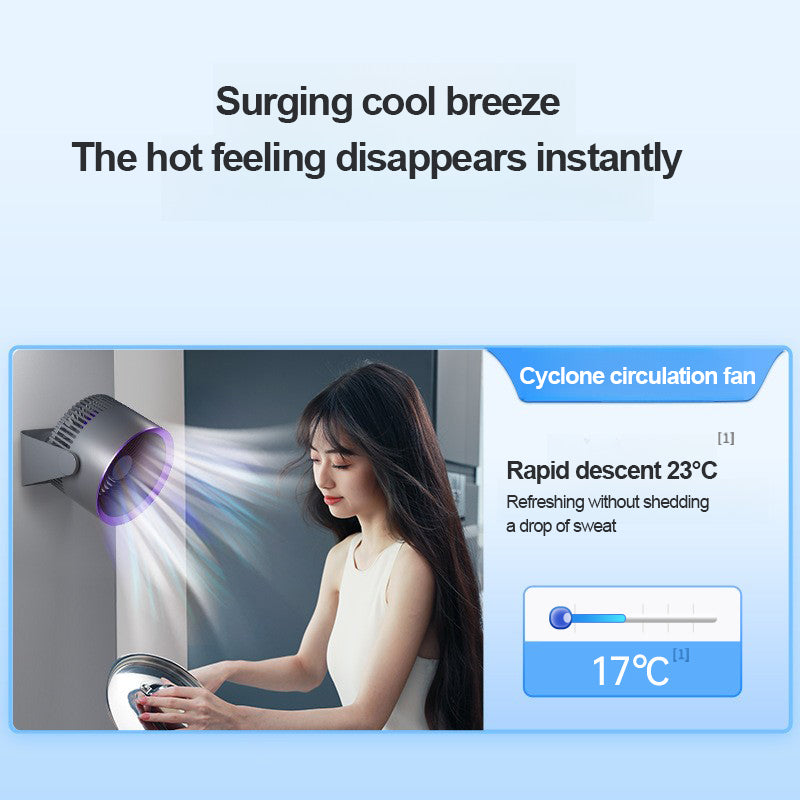 Desktop wall fan